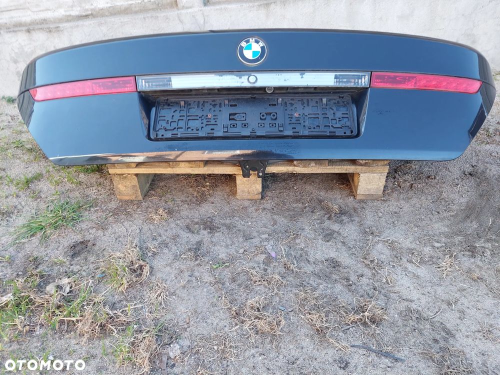 BMW 7 E65 KLAPA TYŁ  BLACK SAPPHIRE MET 475 W KOLOR  RAF-AUTO CZĘŚCI BMW - 3