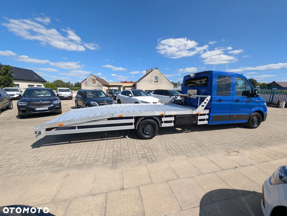 MAN TGE 3.180 Volkswagen Crafter 7 osób Autolaweta Dubel kabina - 5
