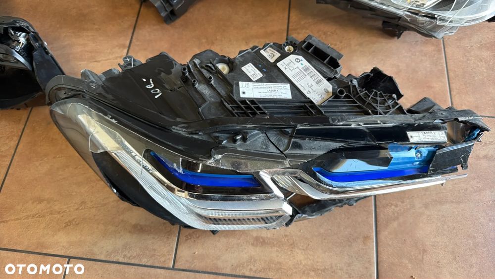 LAMPA PRAWA PRZEDNIA PRZÓD LASER LED BMW 5 G30 G31 LIFT 9850588 - 2