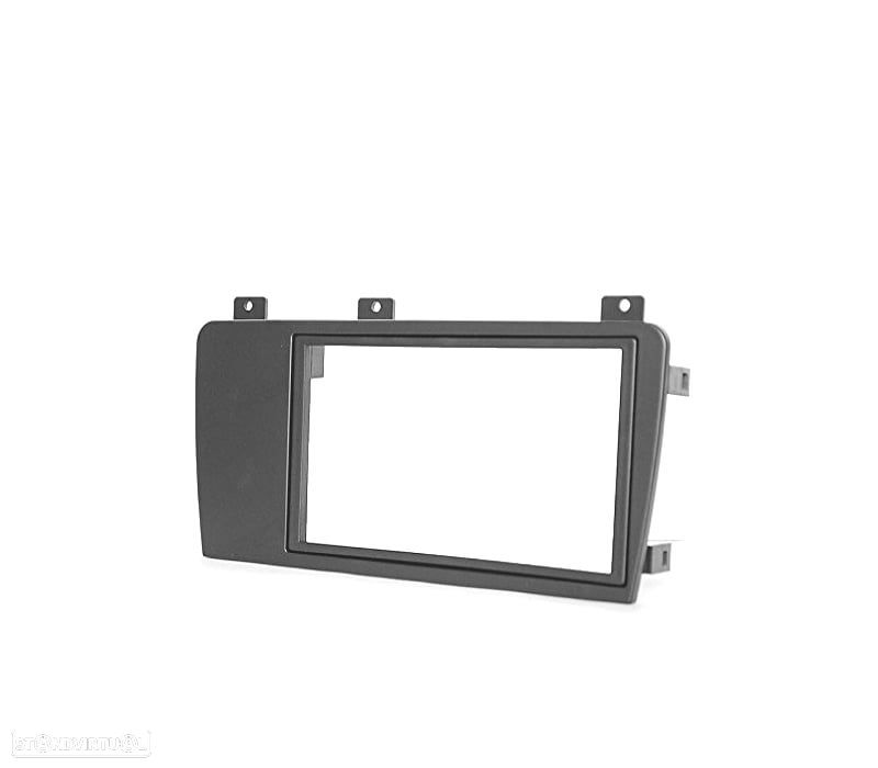 MOLDURA ADAPTADOR PRETO PARA RADIO 2-DIN PARA VOLVO S60 05-10 V70 XC70 05-07 - 1