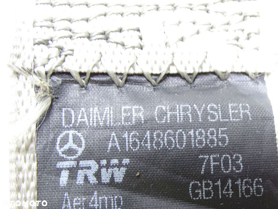 Mercedes ML W164 Pas bezpieczenstwa prawy tyl 1648601885 - 4