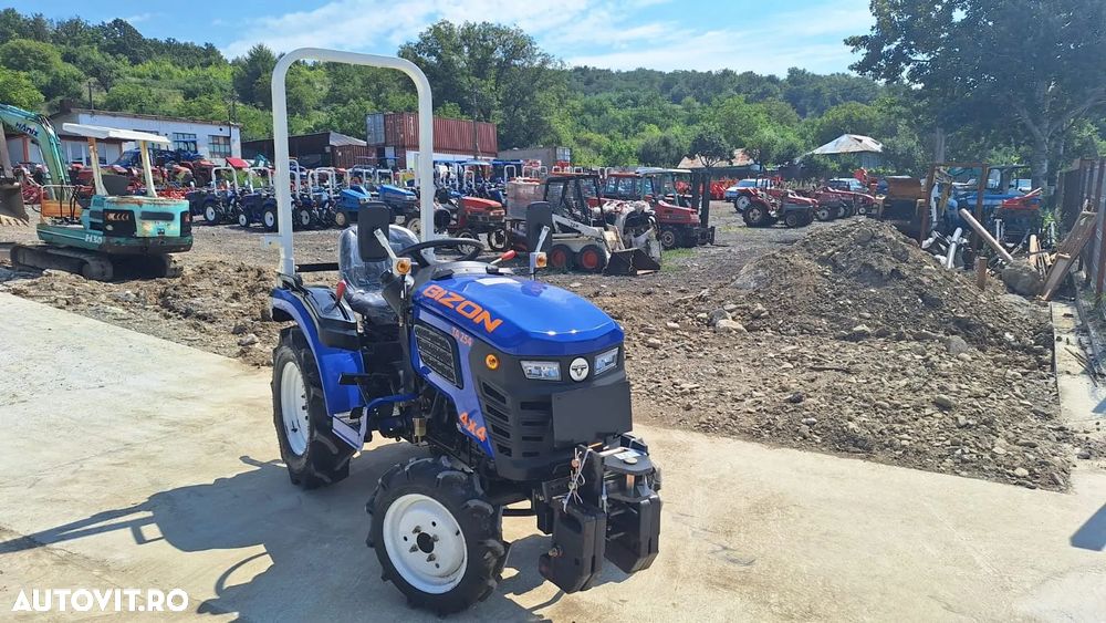 Bizon Tractor 25 CP cu carte japonez, model 4x4 - 4