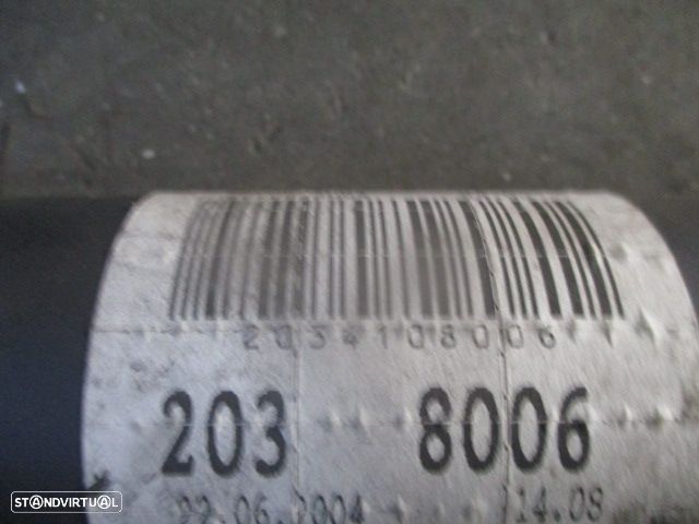 Veio De Transmissao 2034108006 MERCEDES W203 2004 C220 Cdi Completo 155 Cm - 3