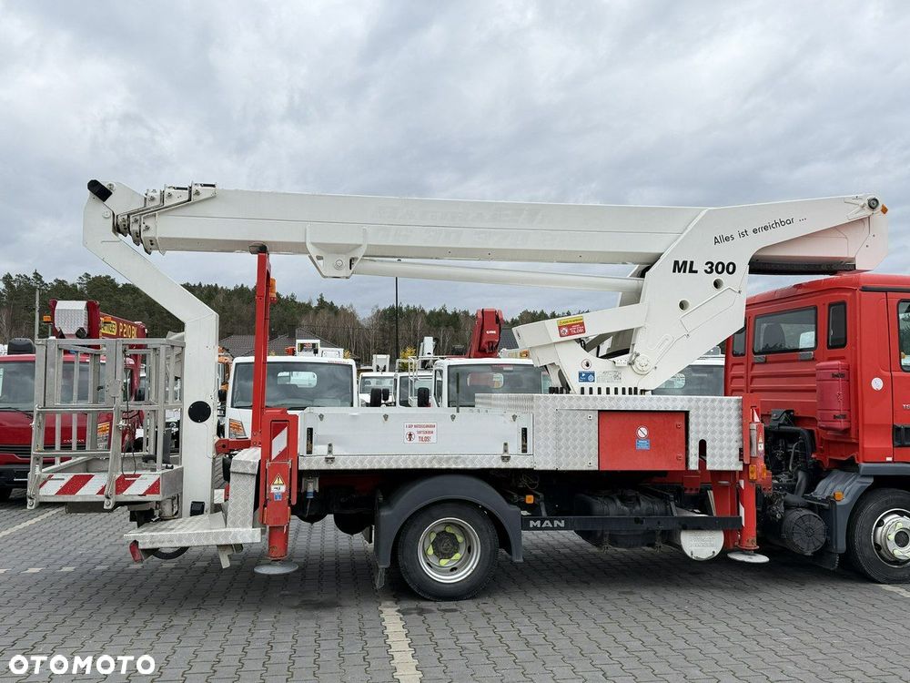 MAN TGL 7.150 Zwyżka Ruthmann T300 30m w bok 20m Mały przebieg - 6