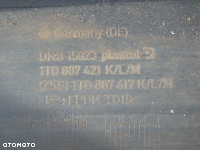 VOLKSWAGEN TOUTAN ZDERZAK TYŁ TYLNY PDC  1T0807421 RAF-AUTO CZĘŚCI - 6