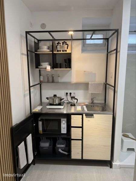 Estudio T0 unipessoal - Grande imagem: 2/5