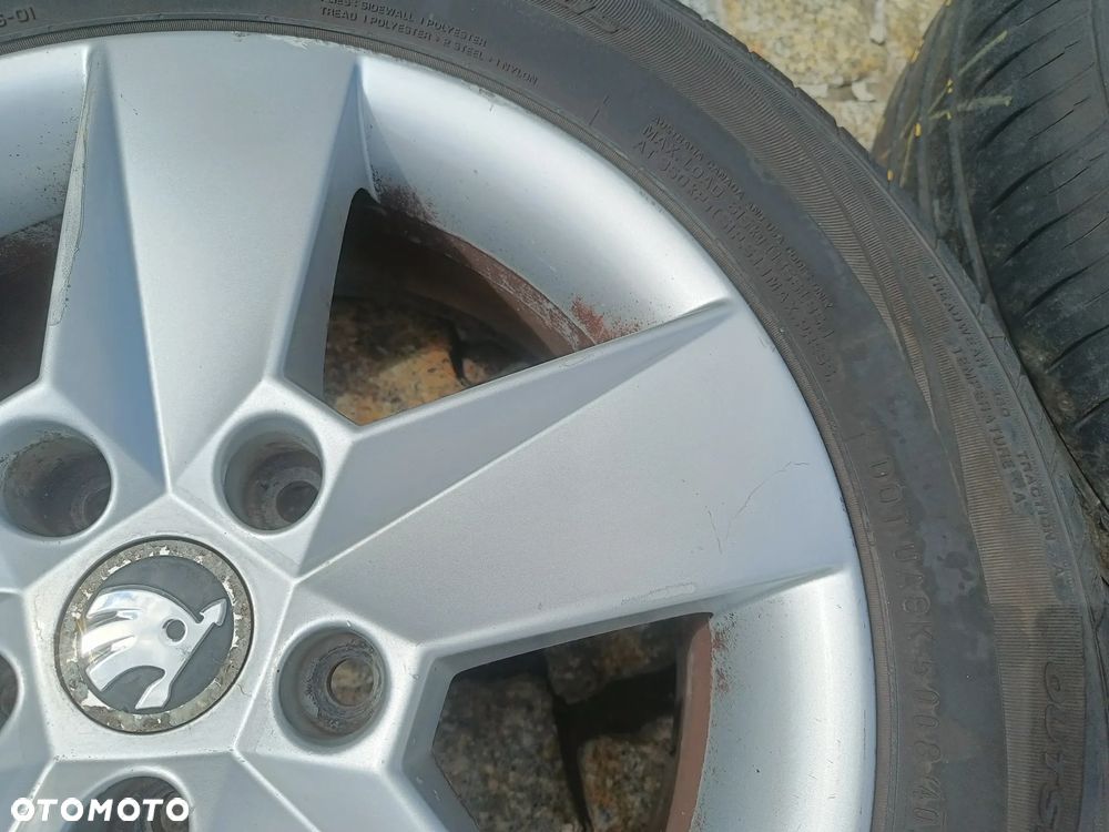 Felgi Aluminiowe 16 Skoda Octavia 3 5x112 ET46 5E0601025H Koła VW Seat Audi 6,5Jx16H2 - 21