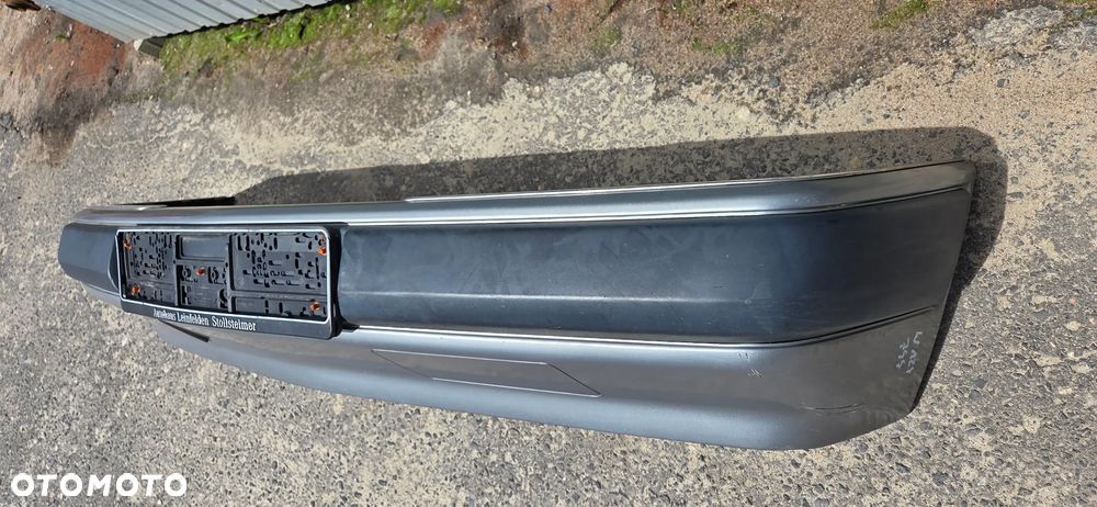 Zderzak przedni chromy kompletny Mercedes W 124 92rok ładny - 2