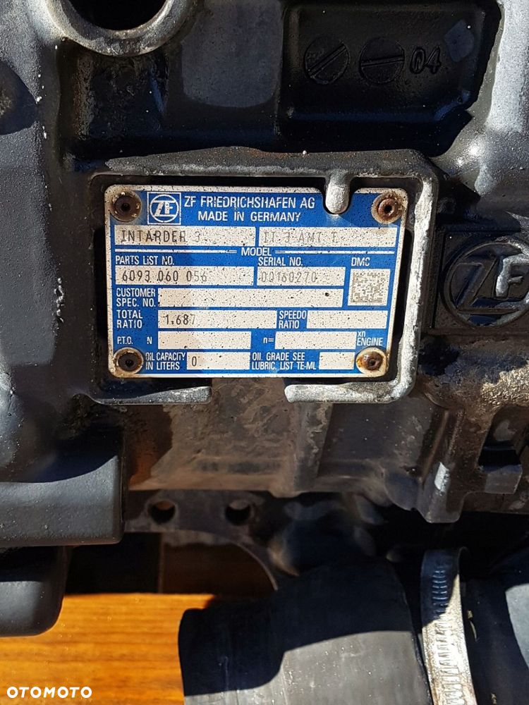SKRZYNIA BIEGÓW AUTOMAT MAN TGX TGS EURO 6 12 AS 2331 TD RATIO 15,86-1,00 - 6