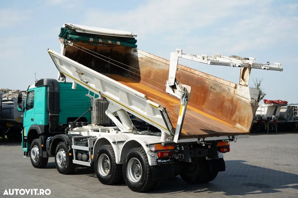 Volvo FMX 500 / 8x4 / HYDROBURTA / BORDMATIC / 2016 / EURO 6 / DUPA CONTRACTUL DE SERVICE - 3