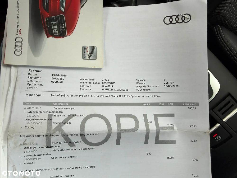 Audi A3 Sportback 1.4 TFSI e-tron S line Sportpaket - 35