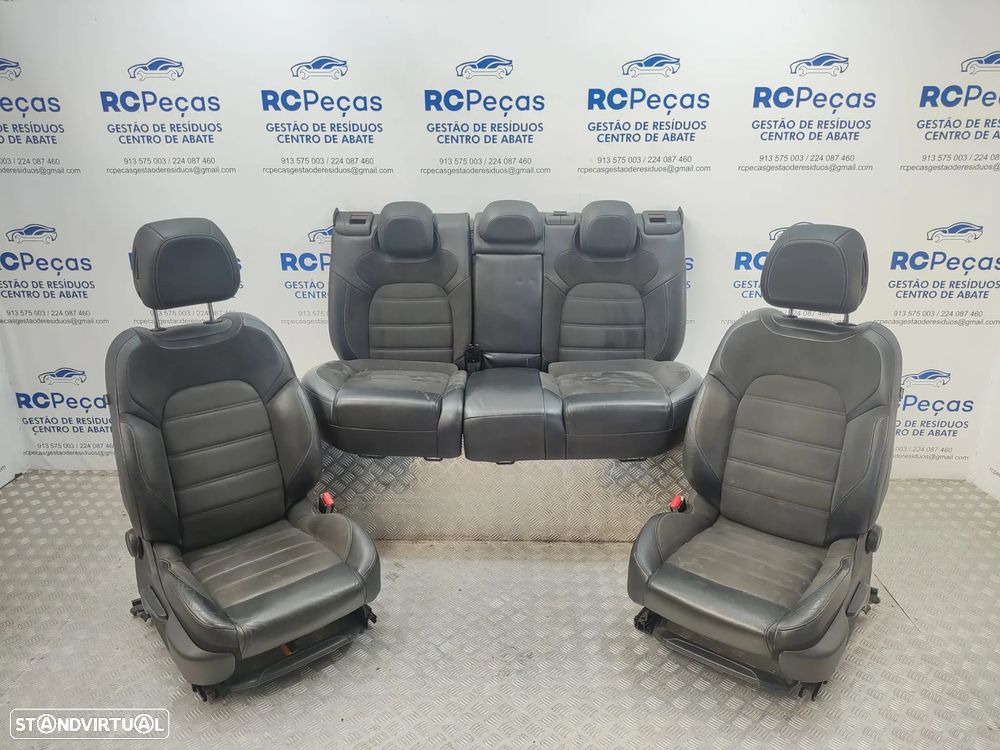 Conjunto Bancos Pele Alcantra Frente Frontais Tras Traseiros Originais Citroen DS DS5 Sport 2011 - 2018 - 3