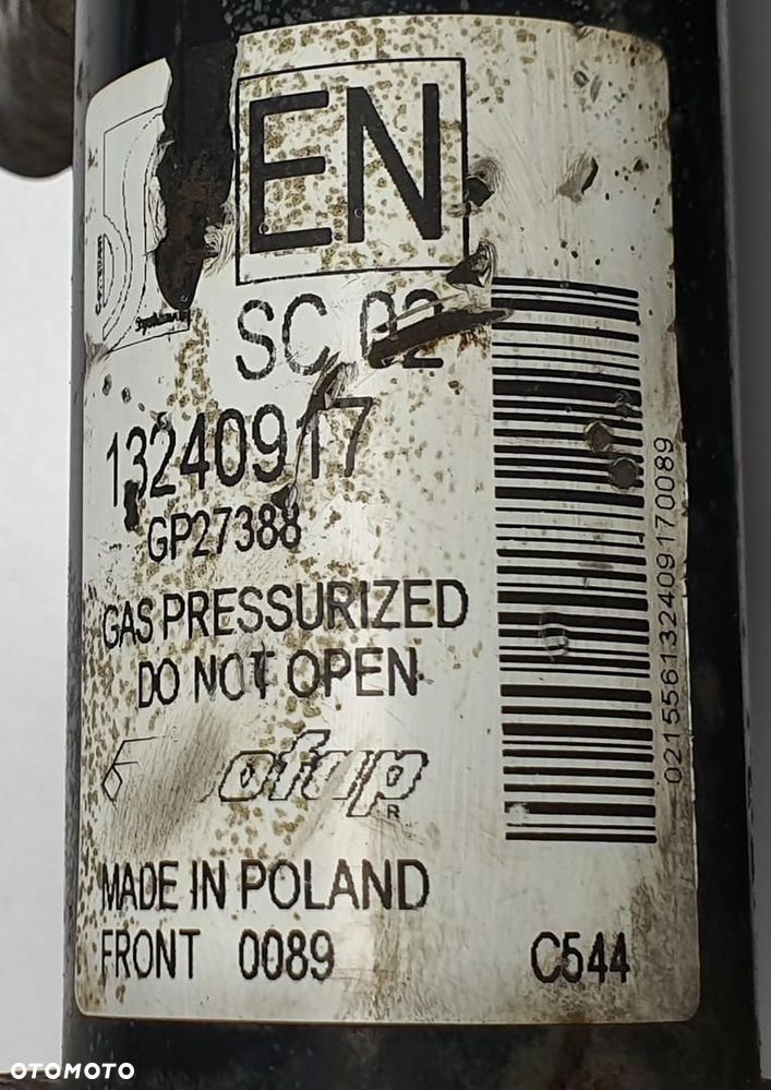 MCPHERSON AMORTYZATORY SPREŻYNY PRZÓD OPEL CORSA D PARA - 5