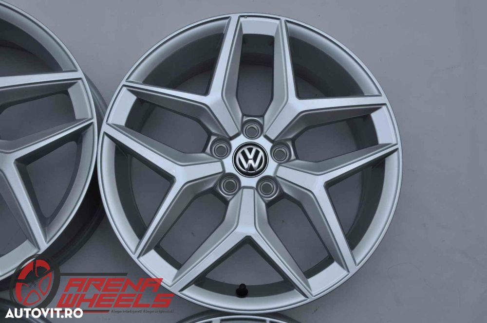 Jante Noi 17 inch Originale VW Golf 4 Bora New Beetle T-Cross Polo R17 - 3
