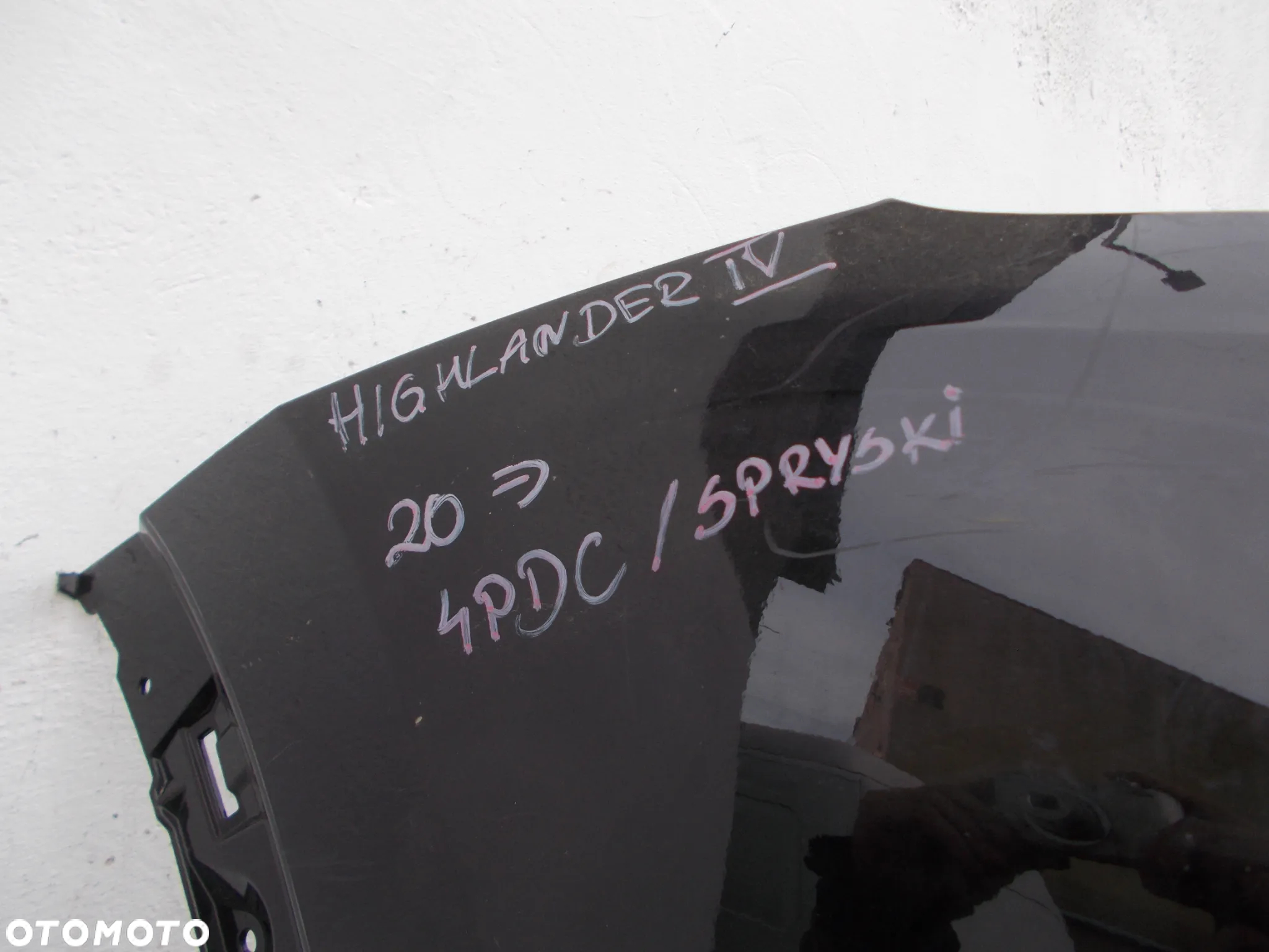 TOYOTA HIGHLANDER IV 4  21- ZDERZAK PRZÓD PRZEDNI - 4