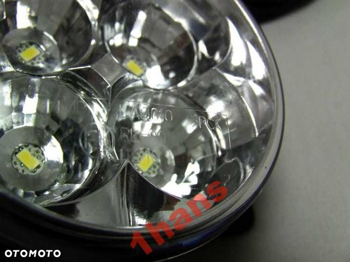 światła jazdy dziennej led magneti marelli wiele zastosowań średnica 90mm - 5