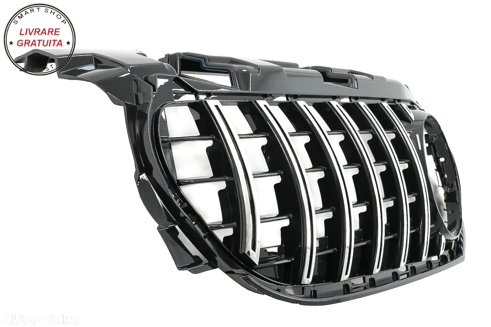 Grila Centrala Mercedes SLC-Class R172 Facelift (2016-2019) GT-R Panamericana Desi- livrare gratuita - 3