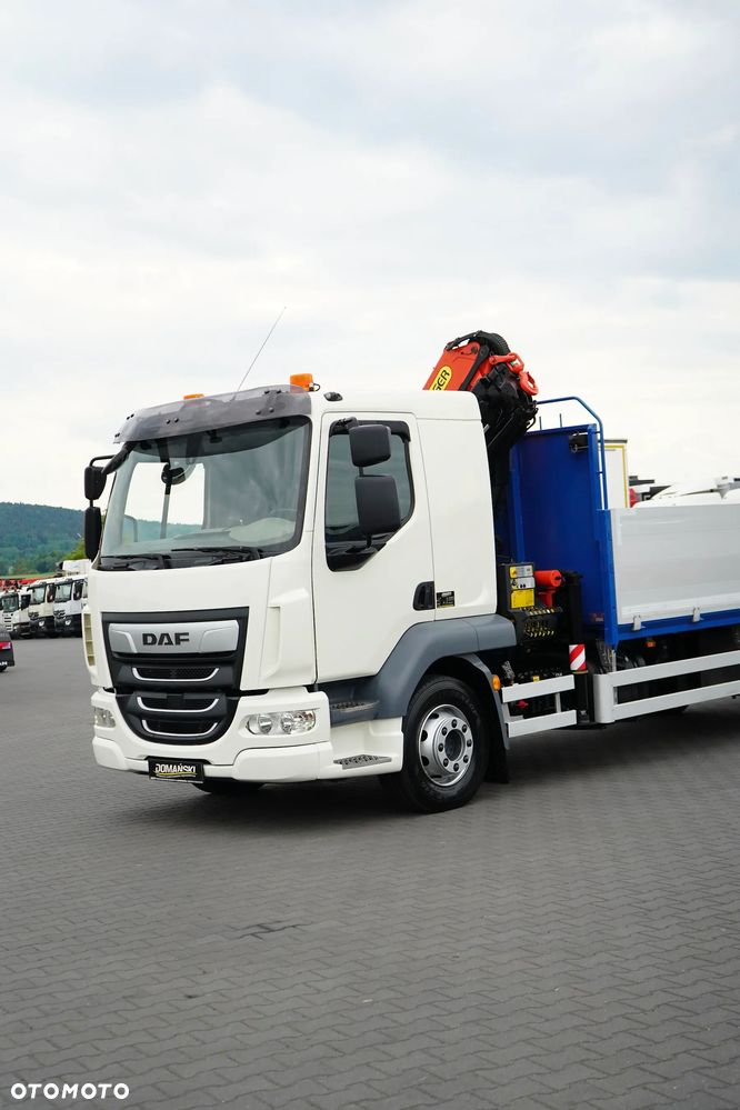 DAF / LF / 260 / ACC / E 6 / SKRZYNIOWY + HDS / PALFINGER PK 9002 / WYSIĘG 12 M / PILOT - 34
