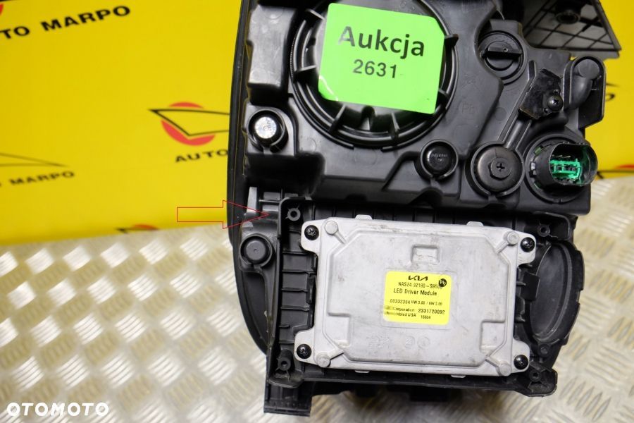 KIA TELLURIDE LIFT 2023- REFLEKTOR LAMPA FULL LED LEWA SREBRNA USA - 7
