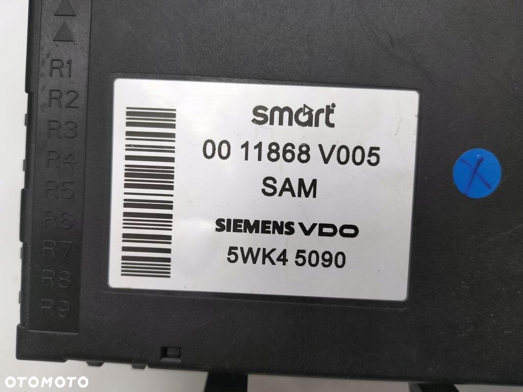 MODUŁ NADWOZIA SMART FORTWO 0011868V005 5WK45090 - 2