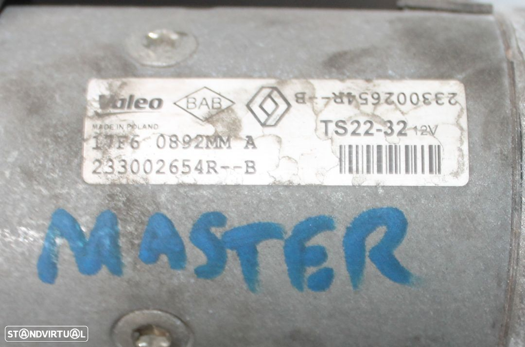 Motor de Arranque Renault Master - 2