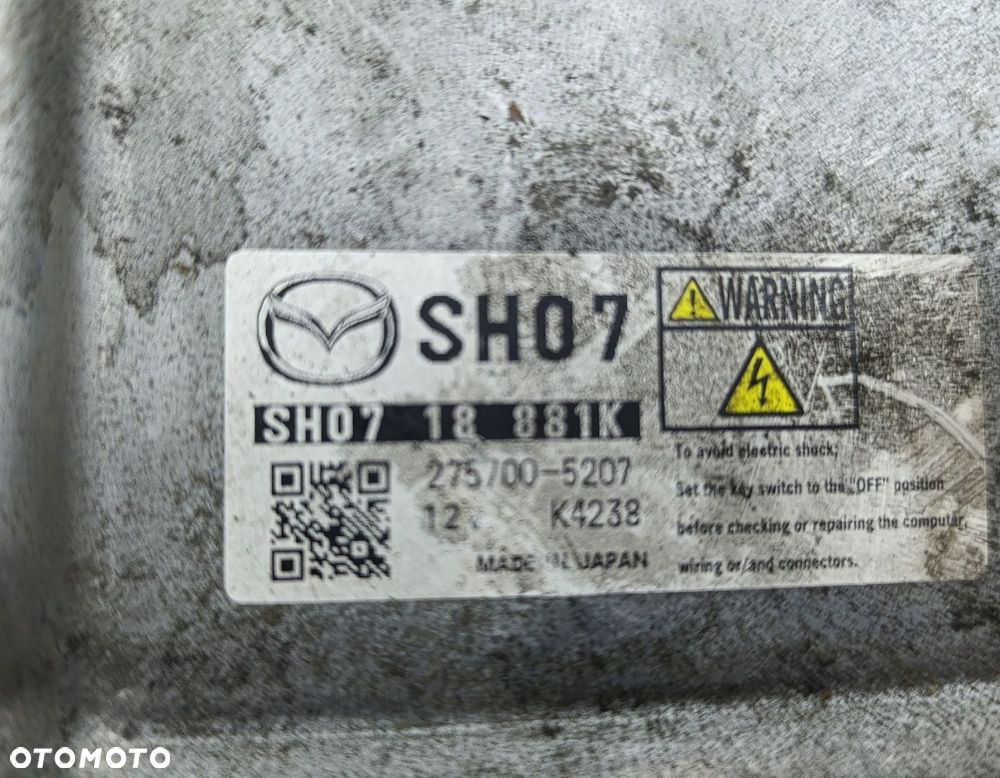 KOMPUTER SILNIKA STEROWNIK MAZDA CX-5 II 2.2 D SH0718881K 275700-5209 - 2