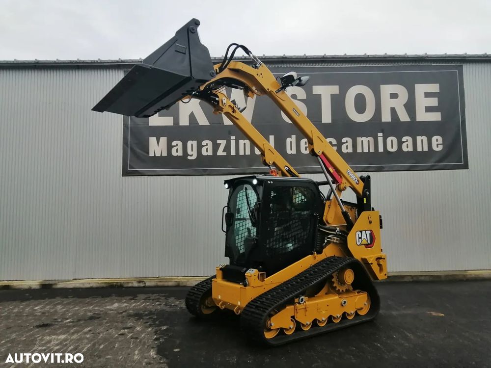 Cat 299DXE BOBCAT/MINI-INCARCATOR/MINI-FRONTLOADER, SENILE/TRACKS, AC, NOU/NEW !!! - 19