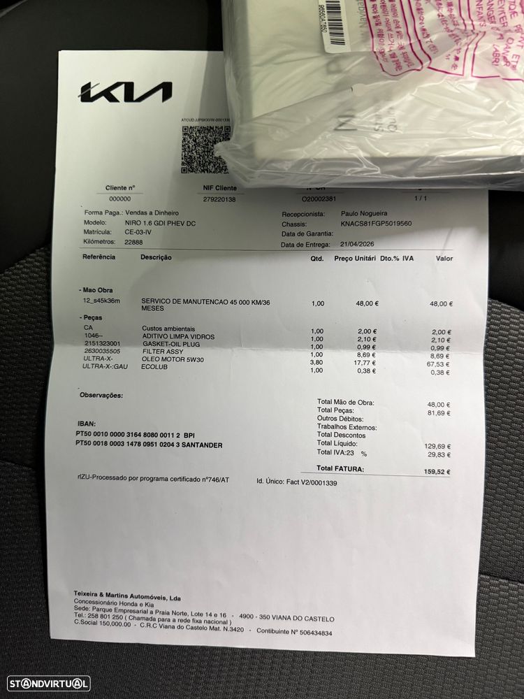 Kia Niro 1.6 GDI PHEV 2WD OPF Aut. Spirit - 17