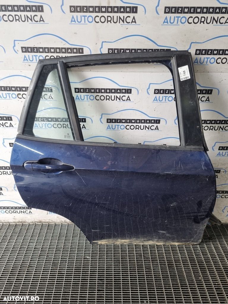 Usa Dreapta Spate BMW X1 E84 2009 - 2012 SUV 4 Usi Albastru (748) - 1