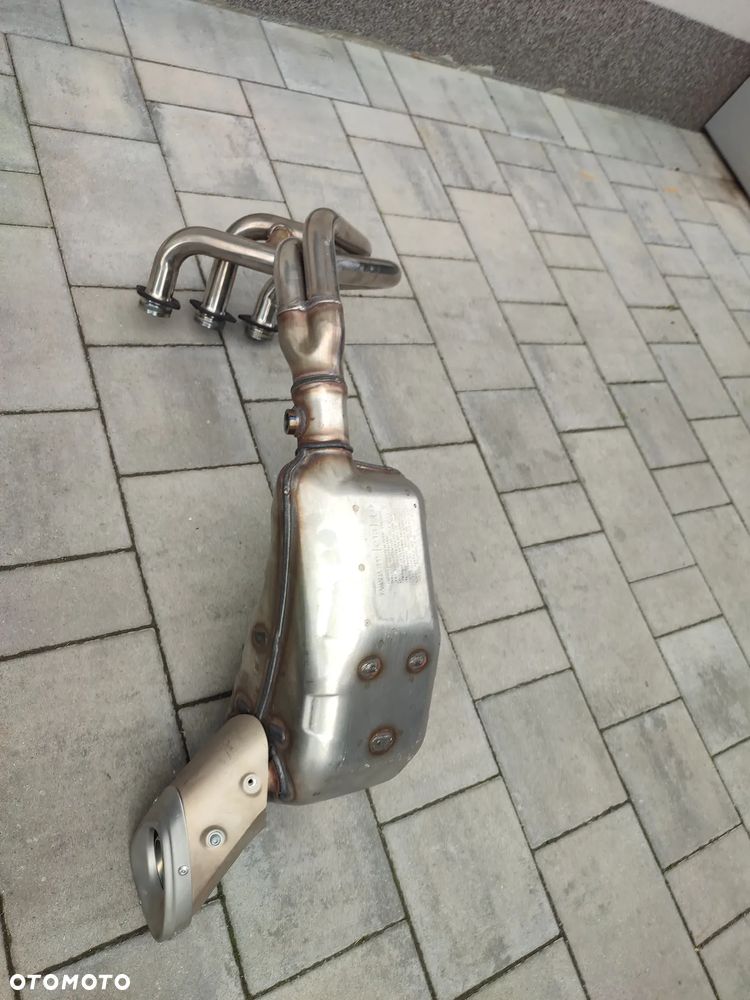 Kolektor, tłumik, wydech, osłona wydechu, tłumika Yamaha MT09 Tracer 9 - 17