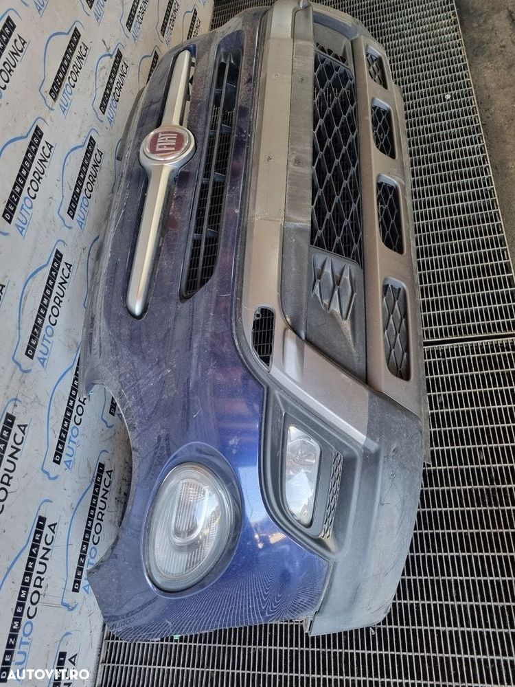 Bara fata Fiat 500X Cross 2014 - 2018 ALBASTRU (1073) model fara spalatoare far - 3