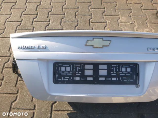 KLAPA TYŁ TYLNA KOMPLETNA CHEVROLET AVEO II T250 SEDAN 07-11 - 3