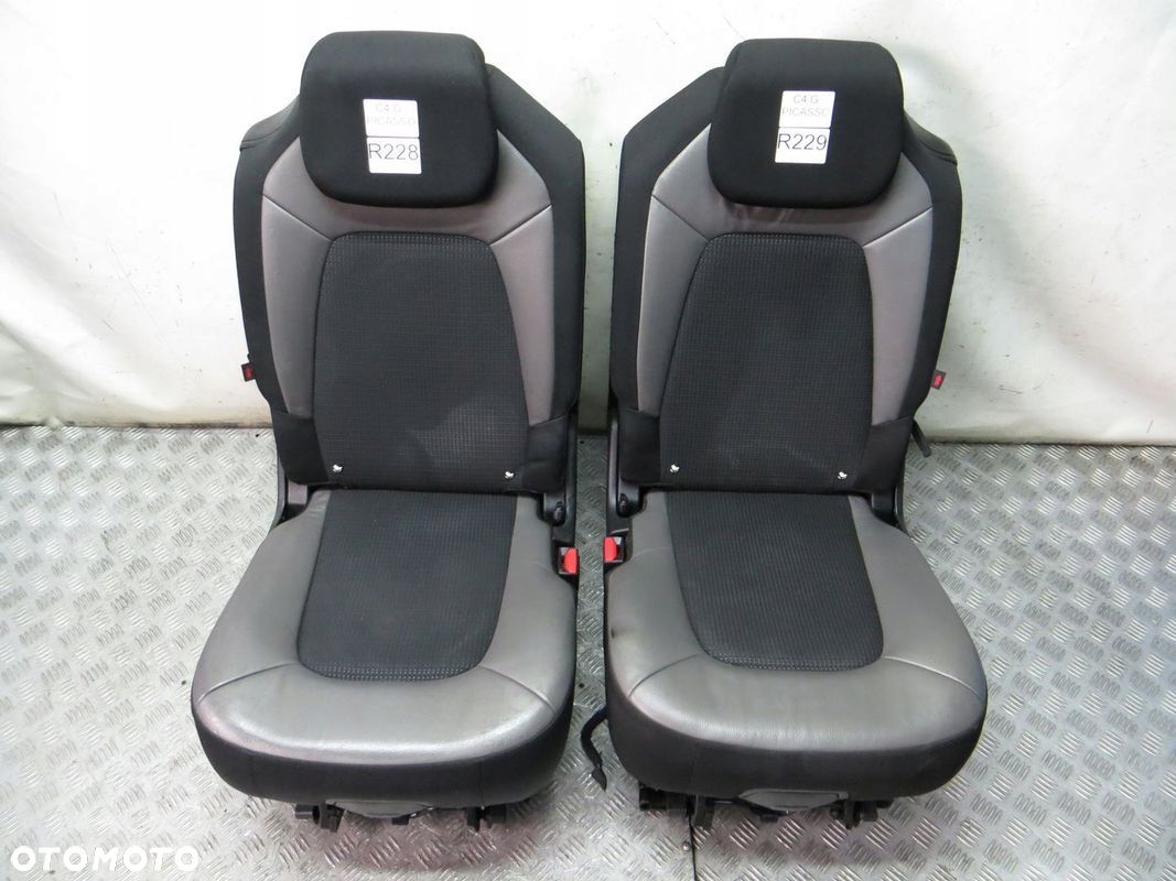 CITROEN C4 II GRAND PICASSO FOTEL III RZĄD KPL 13-17 - 1