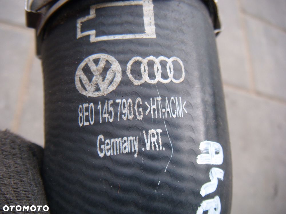audi a4 b7 2.0 tfsi przewód intercoolera 8e0145790g - 3