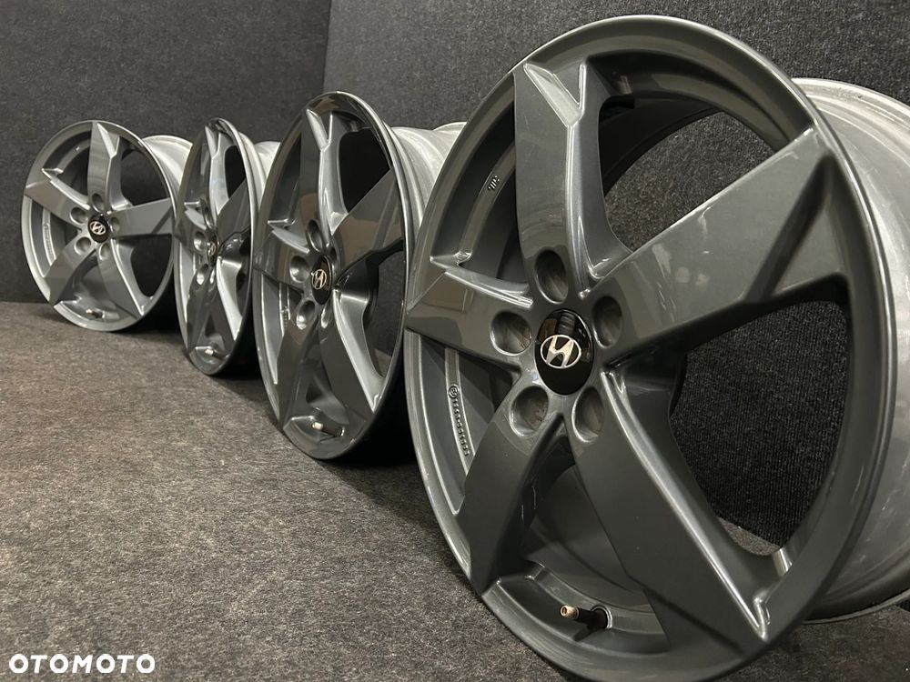 Alufelgi Hyundai Tucson, ix35, I30, Kia Sportage, Ceed 17 cali 5x114,3 4szt. Ładne z czujnikami! - 2
