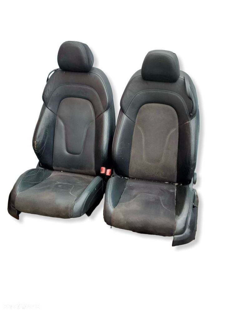 komptel foteli przód audi tt 8j alkantara skóra - 9