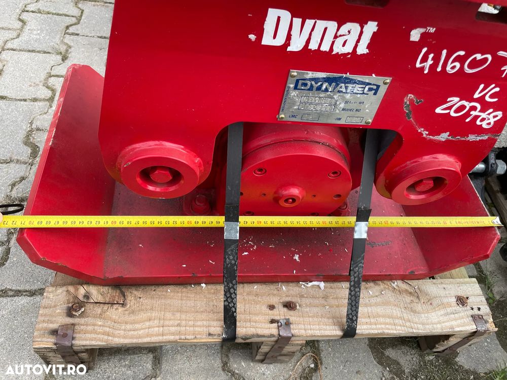 Placa Vibranta Noua Model Dynatec Dtec350, Ptr.Buldoexcavator Si Excavtoare De La 4 La 8 Tone - 7