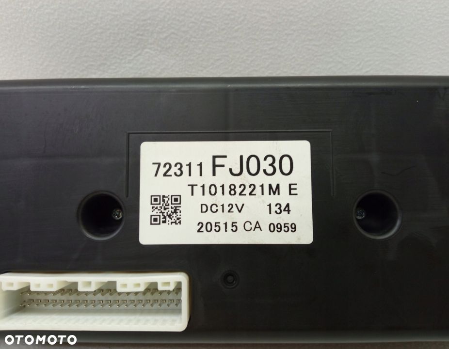 PANEL STEROWANIA NAWIEWU SUBARU XV I 72311FJ030 - 6
