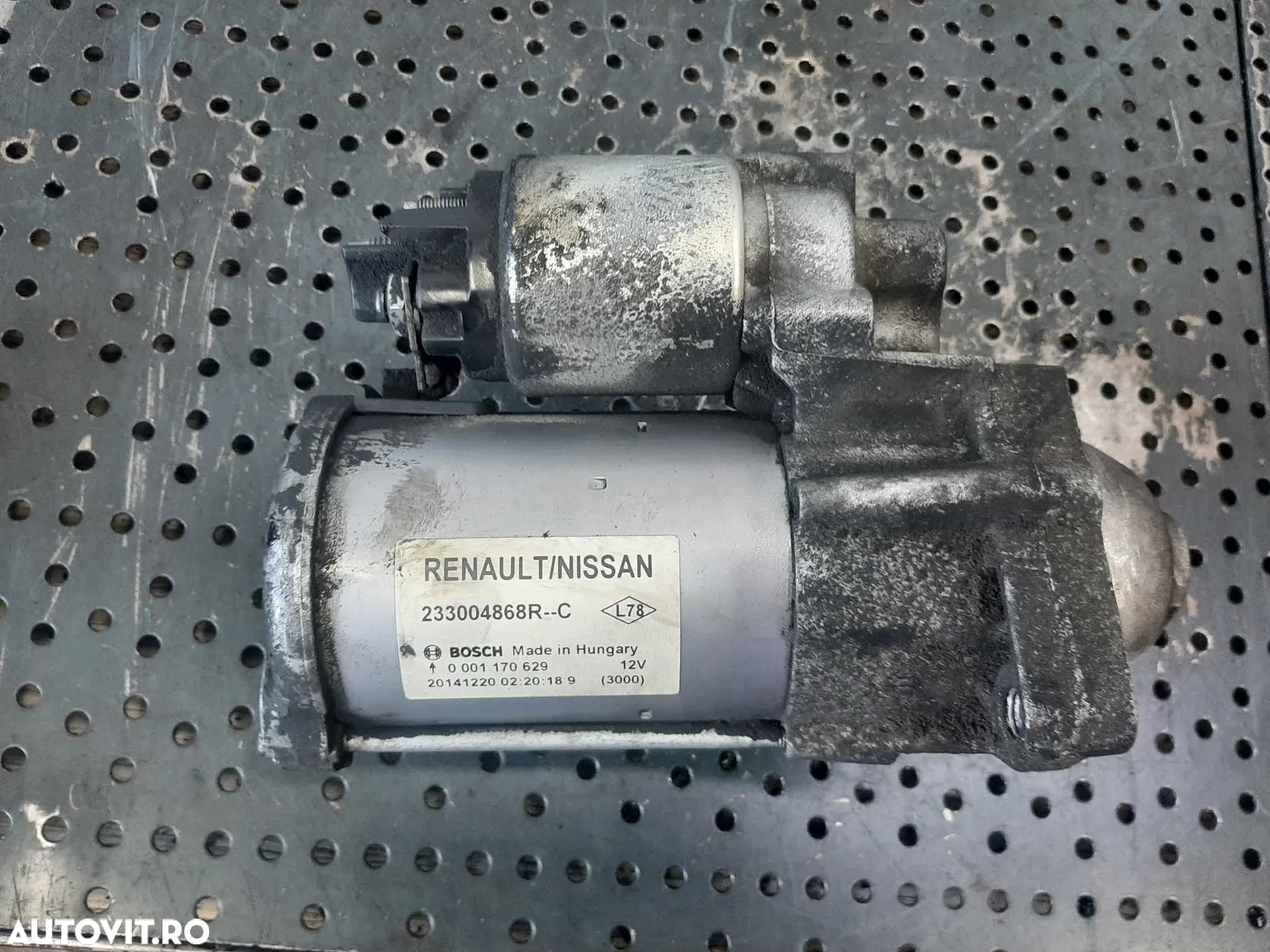electromotor 1.5 dci renault  clio 4 megane 4 kadjar  233004868r-c - 1