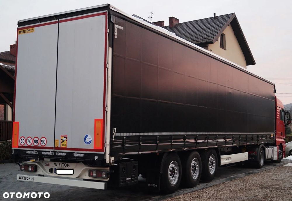 Wielton STANDARD OŚ PODNOSZONA SAF PODNOSZONY DACH - 1