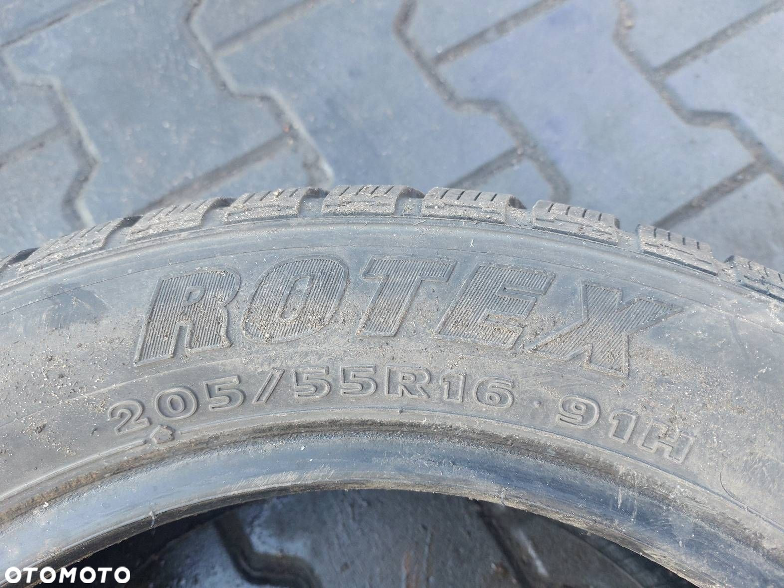 OPONY ZIMOWE 2 SZT 205/55R16 2010R ROTEX Z3000 - 2
