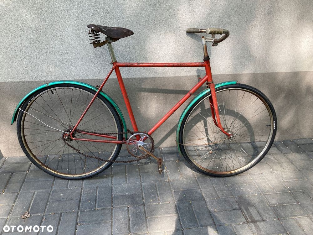 belfo rower zabytkowy powojenny piękny - 5