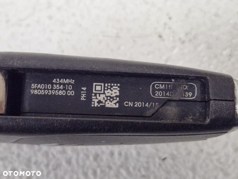 CITROEN BERLINGO PARTNER II III STACYJKA KLUCZYK WKŁADKA ZAMKA - 4