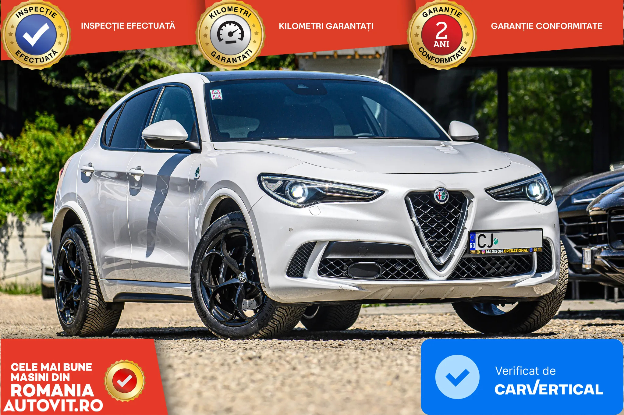 Alfa Romeo Stelvio 2.9 V6 Turbo AWD AT8 Quadrifoglio - 2