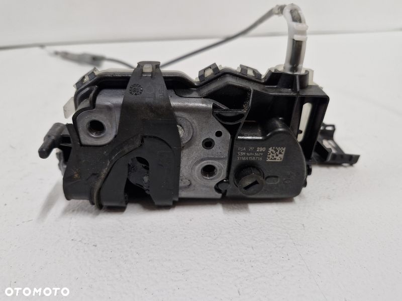 peugeot 3008 2 ii zamek drzwi prawy tył tylny 6 pin 237290 - 2