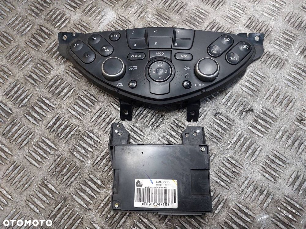 PANEL NAWIEWU + MODUŁ KLIMATYZACJI NISSAN PRIMERA P12 1.8 16V 28395AV600 - 1