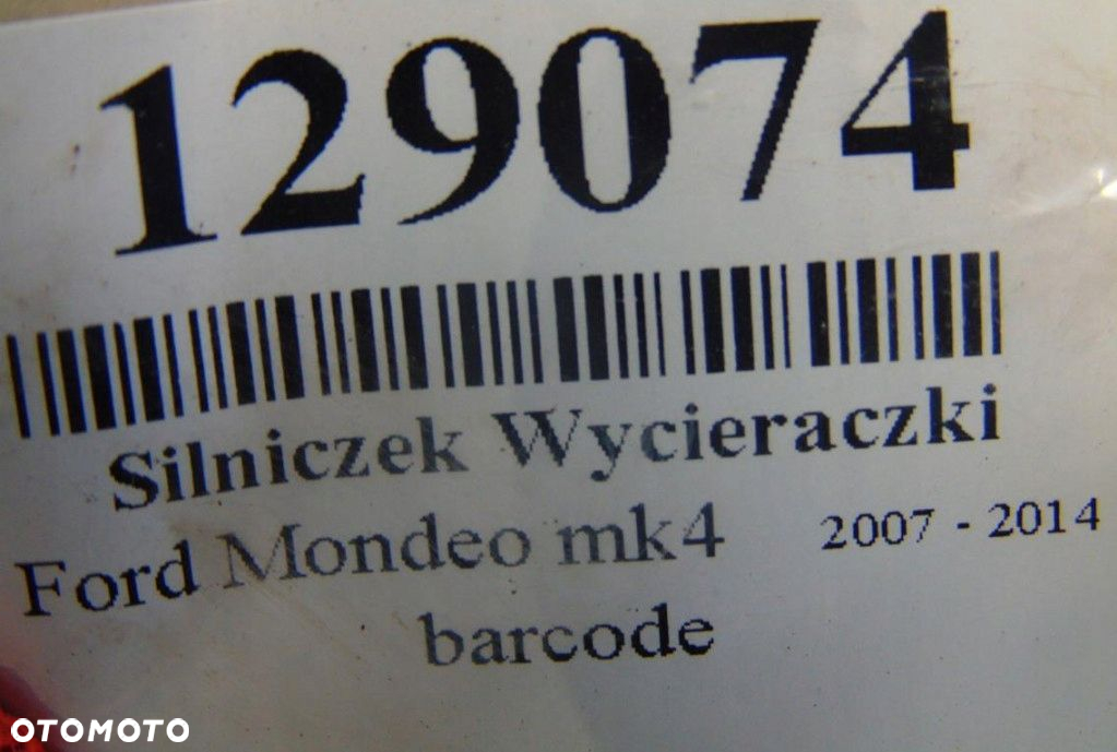 SILNICZEK WYCIERACZKI TYL FORD MONDEO MK4 ANGLIK 1.8TDCI SEDAN 5D 039020183 - 7