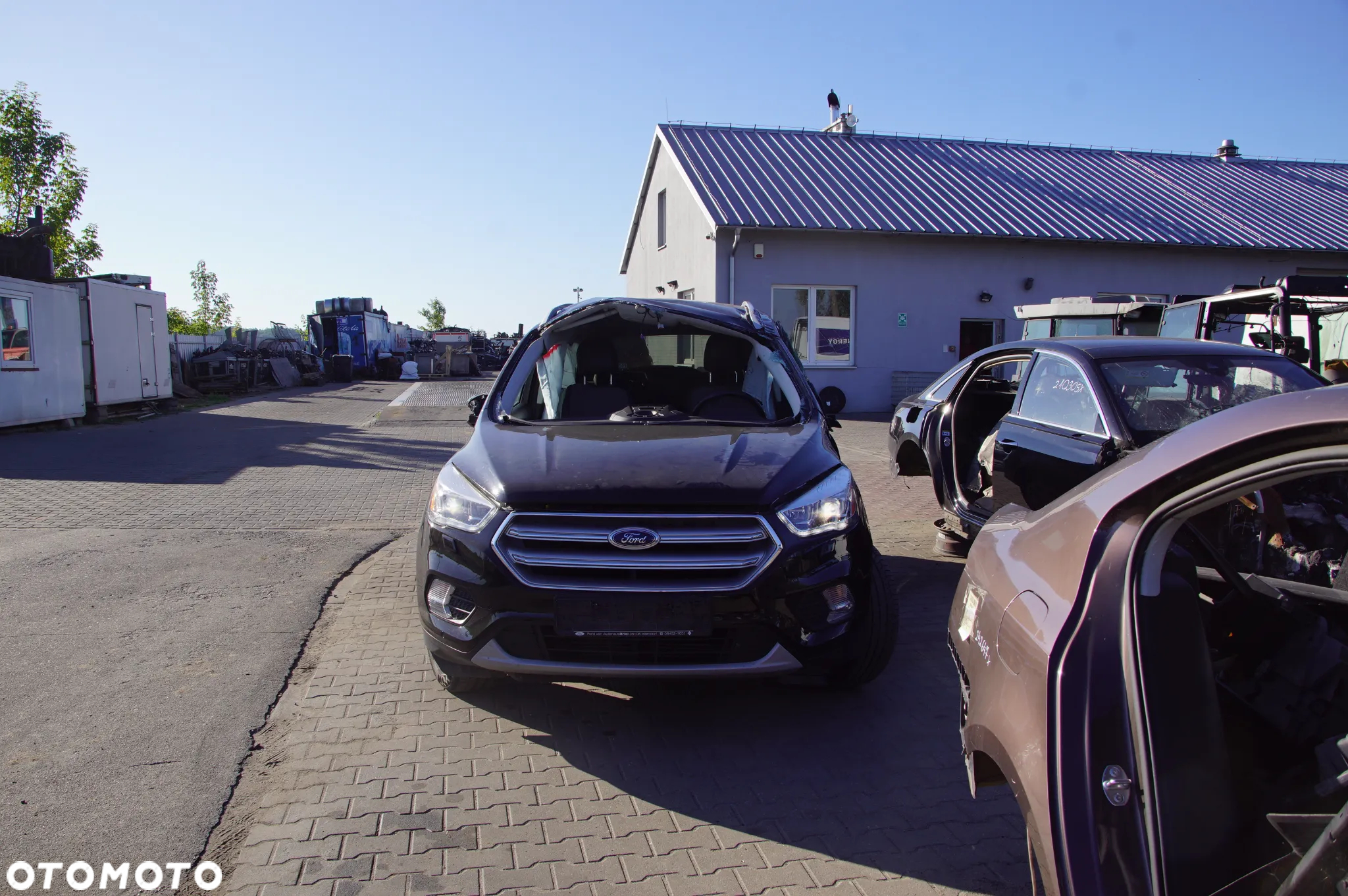 Auto na części - Ford Kuga MK2 2.0 TDCI 150 KM T7MA CMMT6 Shadow Black 2017R Drzwi Szyby Klapa Felgi Lampa Skrzynia Silnik - 9