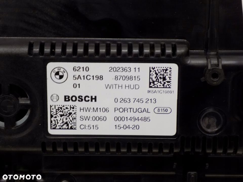 BMW G42 LICZNIK ZEGAR HUD 5A1C198 - 4