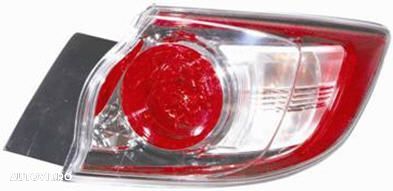 Stop spate lampa Mazda 3 (BL) Hatchback 07.2009-09.2013, TYC partea Dreapta, partea exterioara, fara suport becuri - 1